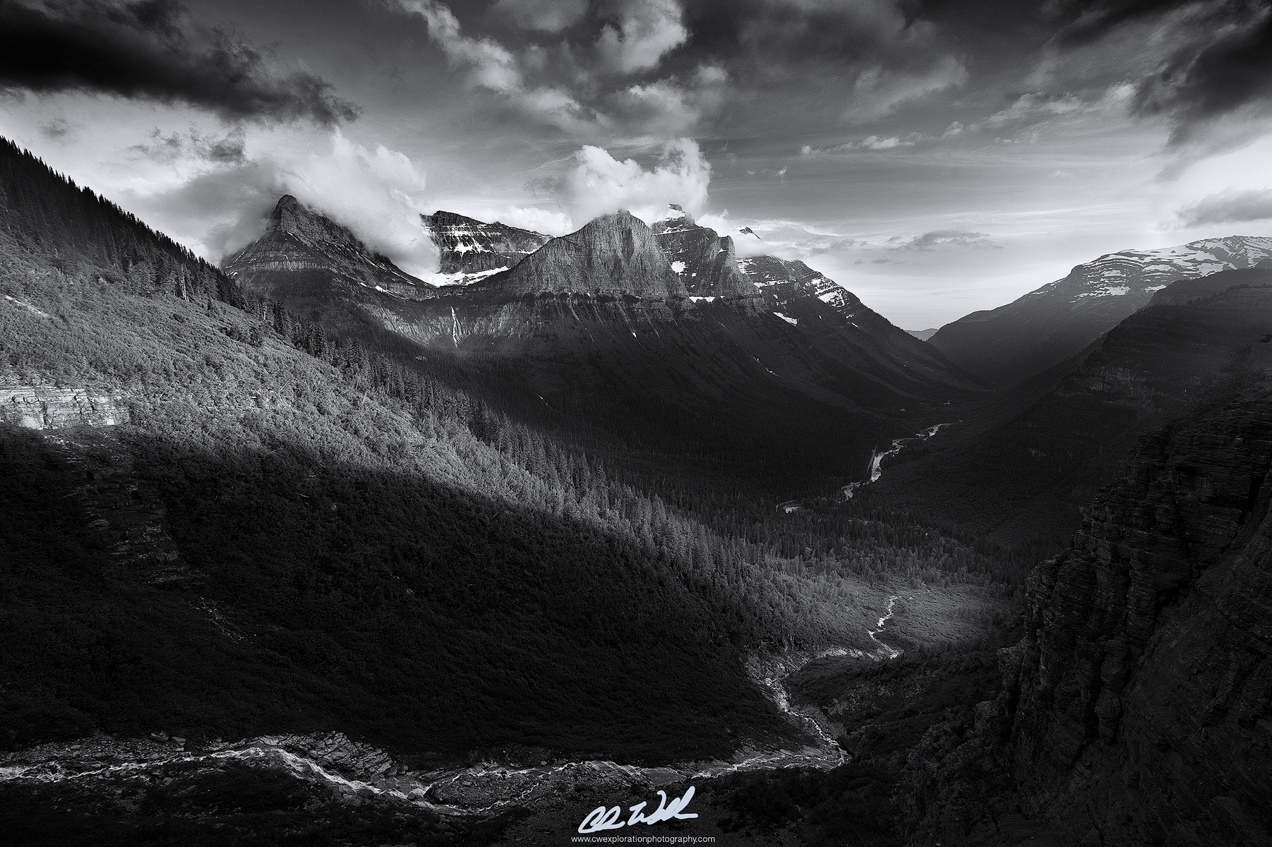 An Experiment in Black and White Landscape Photography